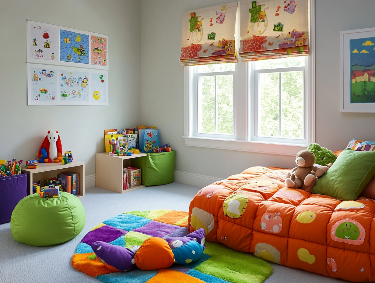 Создайте идеальную детскую комнату: безопасный ремонт для счастья вашего малыша