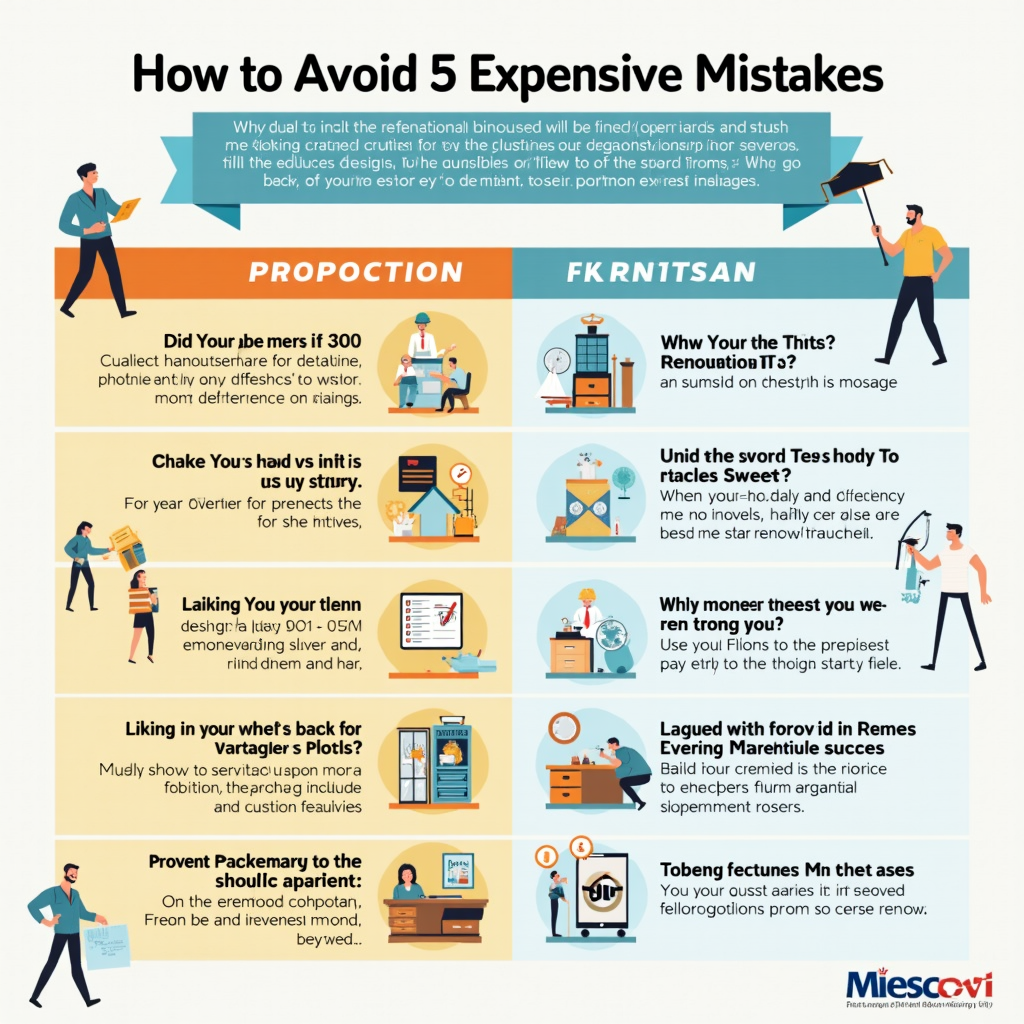 Как избежать 5 дорогих ошибок при ремонте квартиры в новостройке и сэкономить тысячи рублей