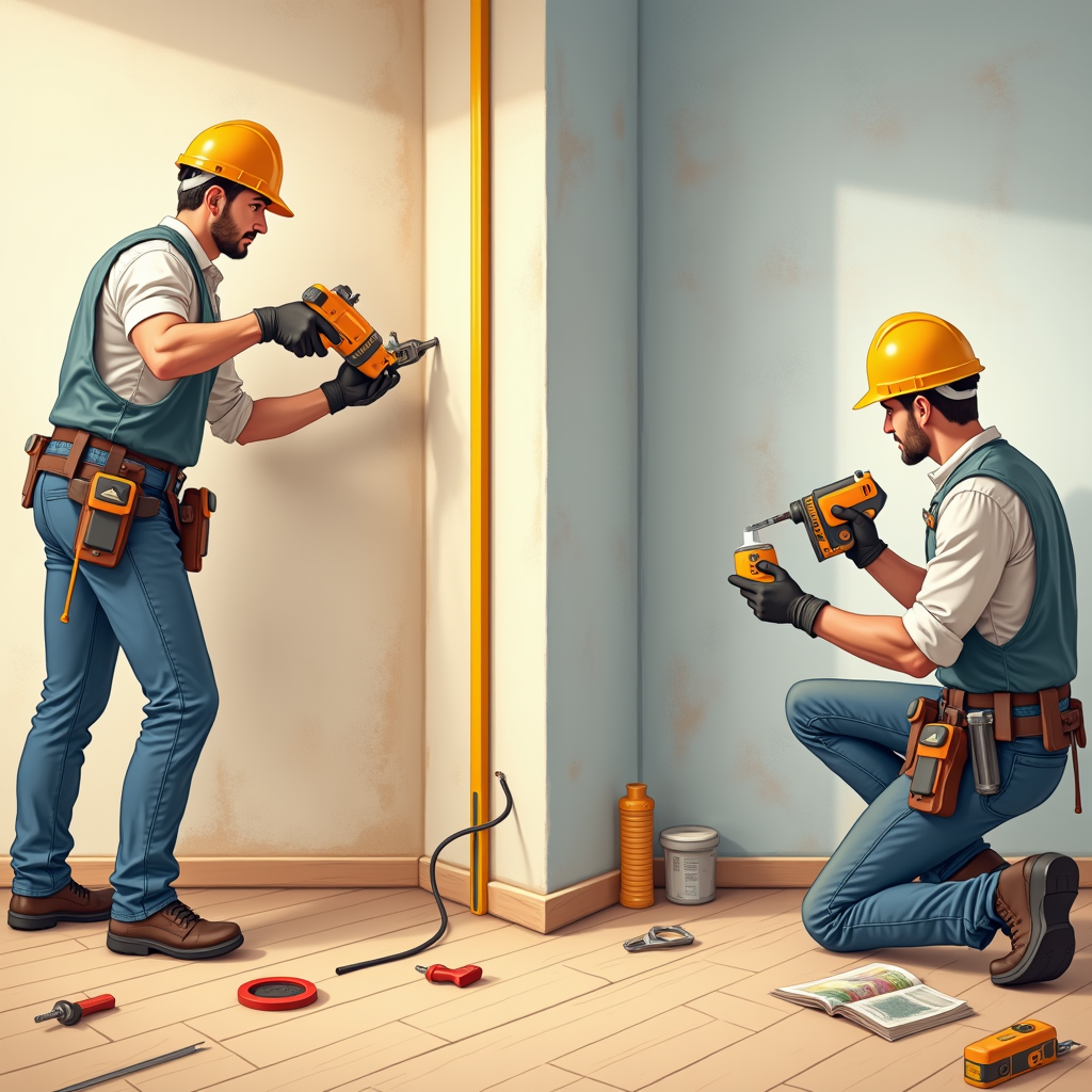 Как выбрать между маяками и косметическим ремонтом при выравнивании стен: советы для идеального результата и сохранения бюджета