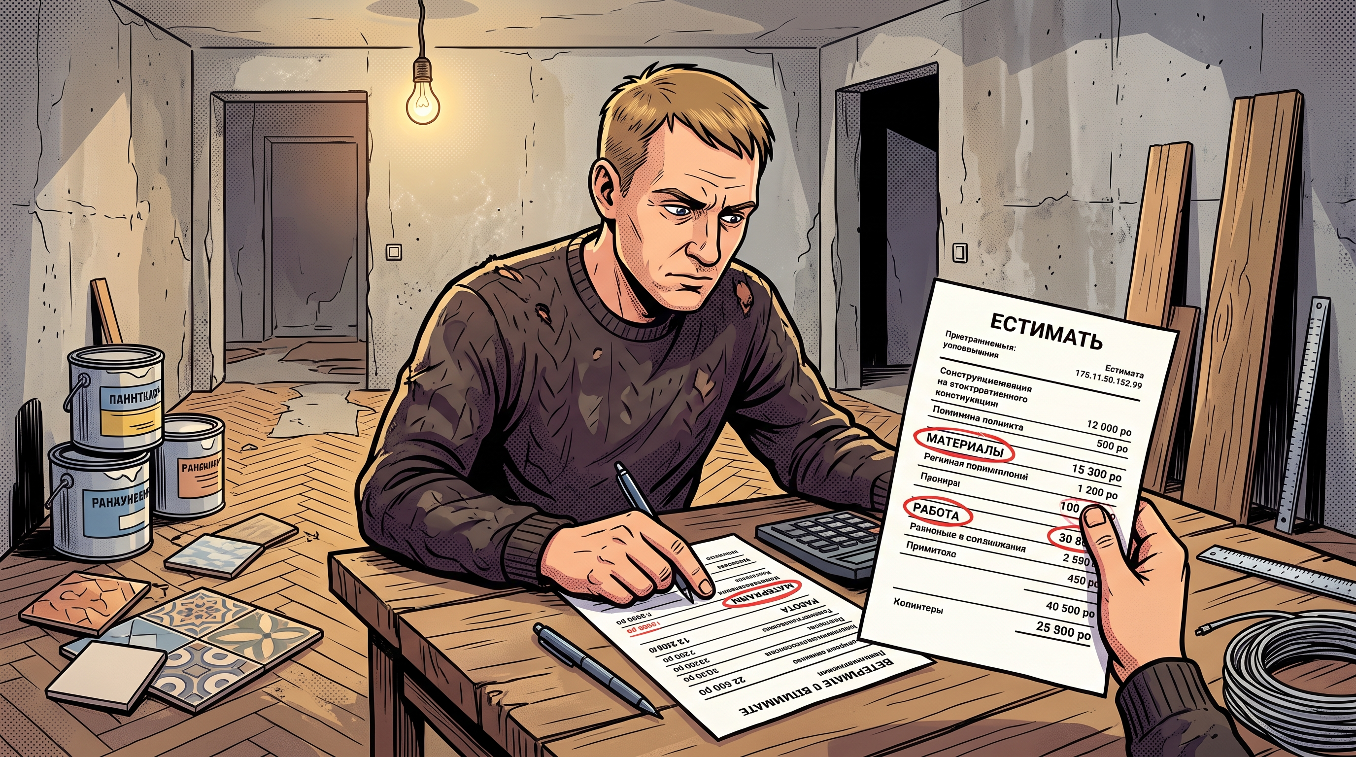 7 признаков нечестной сметы на ремонт: как не переплатить 50–80% бюджета